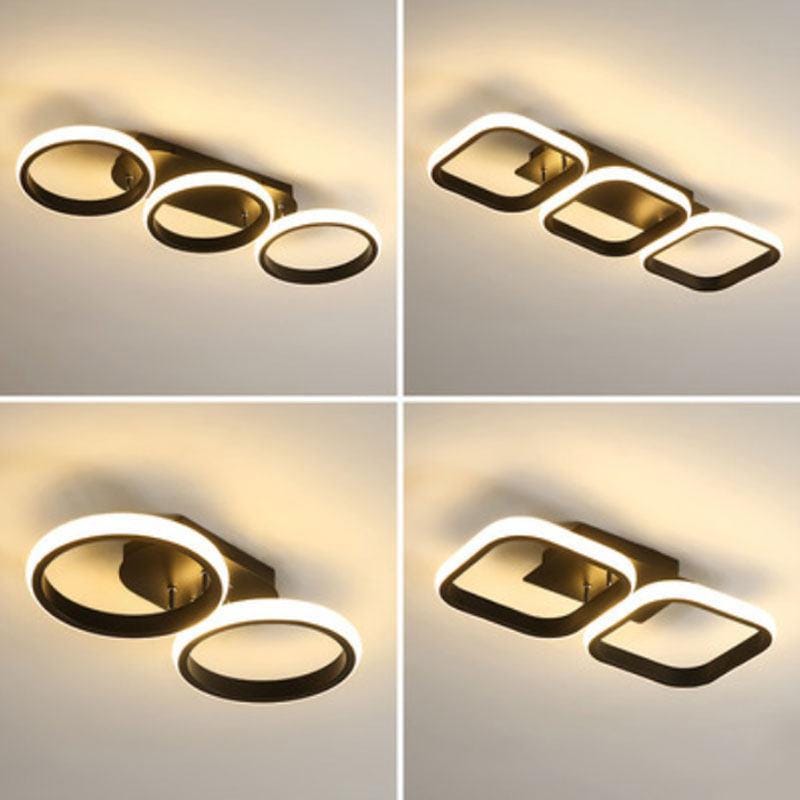 Callexon | Semi Flush Mounted Light - Detail View #2 | HomeCartel