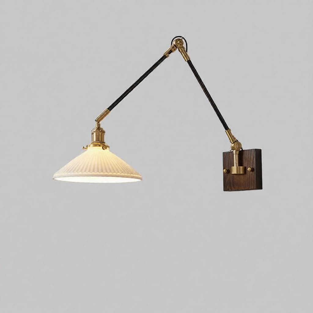 Sirion Une | Wall Light Swing Arm - Detail View #2 | HomeCartel