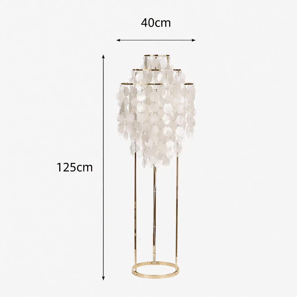Lyssandar Une I Crystal Floor Lamp - Detail View #5 | HomeCartel