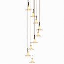 Havenfield | Wood Cluster Chandelier