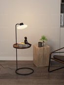 Jalyra | Integrated Shelf Floor Lamp