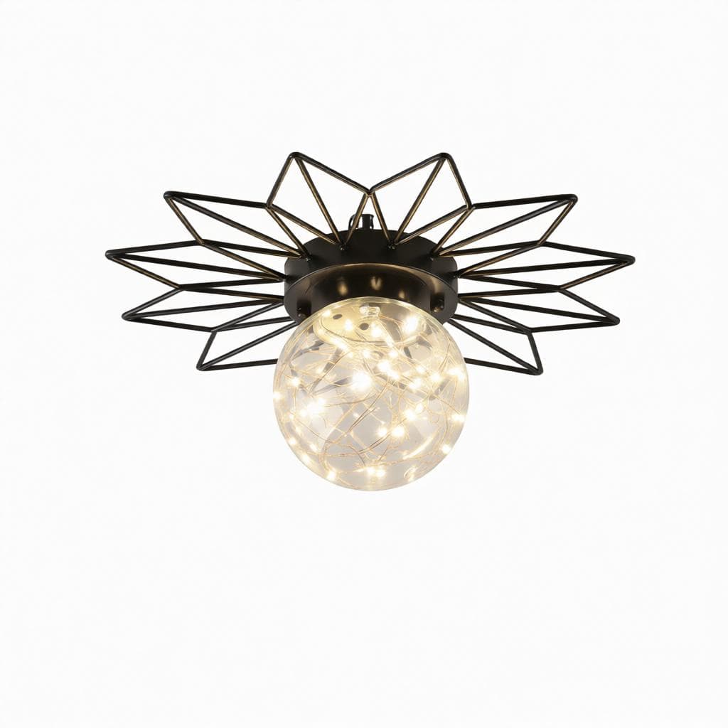 Calenore | Semi Flush Mounted Light - Detail View #3 | HomeCartel