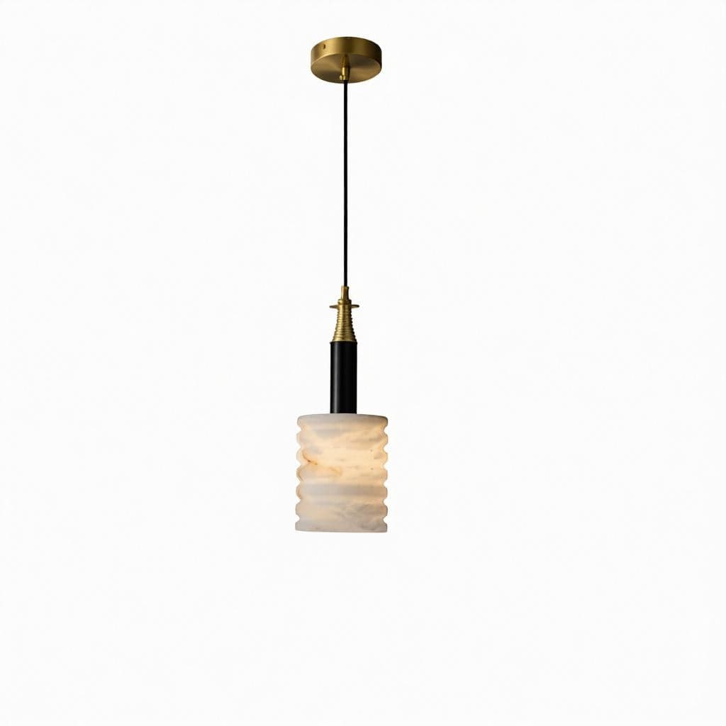 Aelmiressa | Alabaster Pendant Light - Detail View #3 | HomeCartel