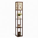 Talissa Une | Integrated Shelf Floor Lamp