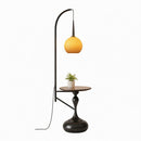 Asthira | Integrated Shelf Floor Lamp