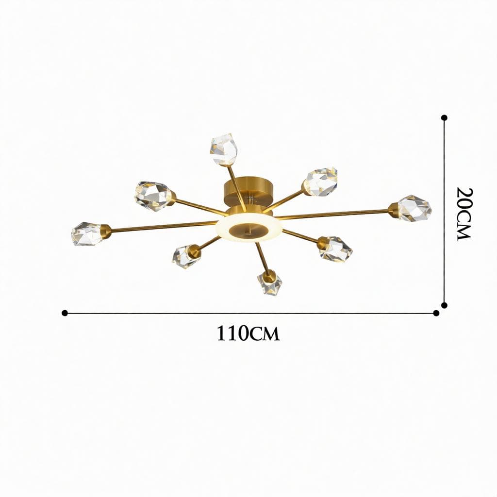 Mairien | Semi Flush Mounted Light - Detail View #7 | HomeCartel