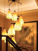 Jaspion D | Wood Cluster Chandelier