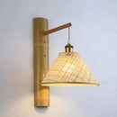 Thalen | Rattan Wall Light