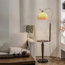 Virellune B | Integrated Shelf Floor Lamp