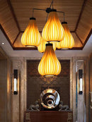 Jaspion D | Wood Cluster Chandelier
