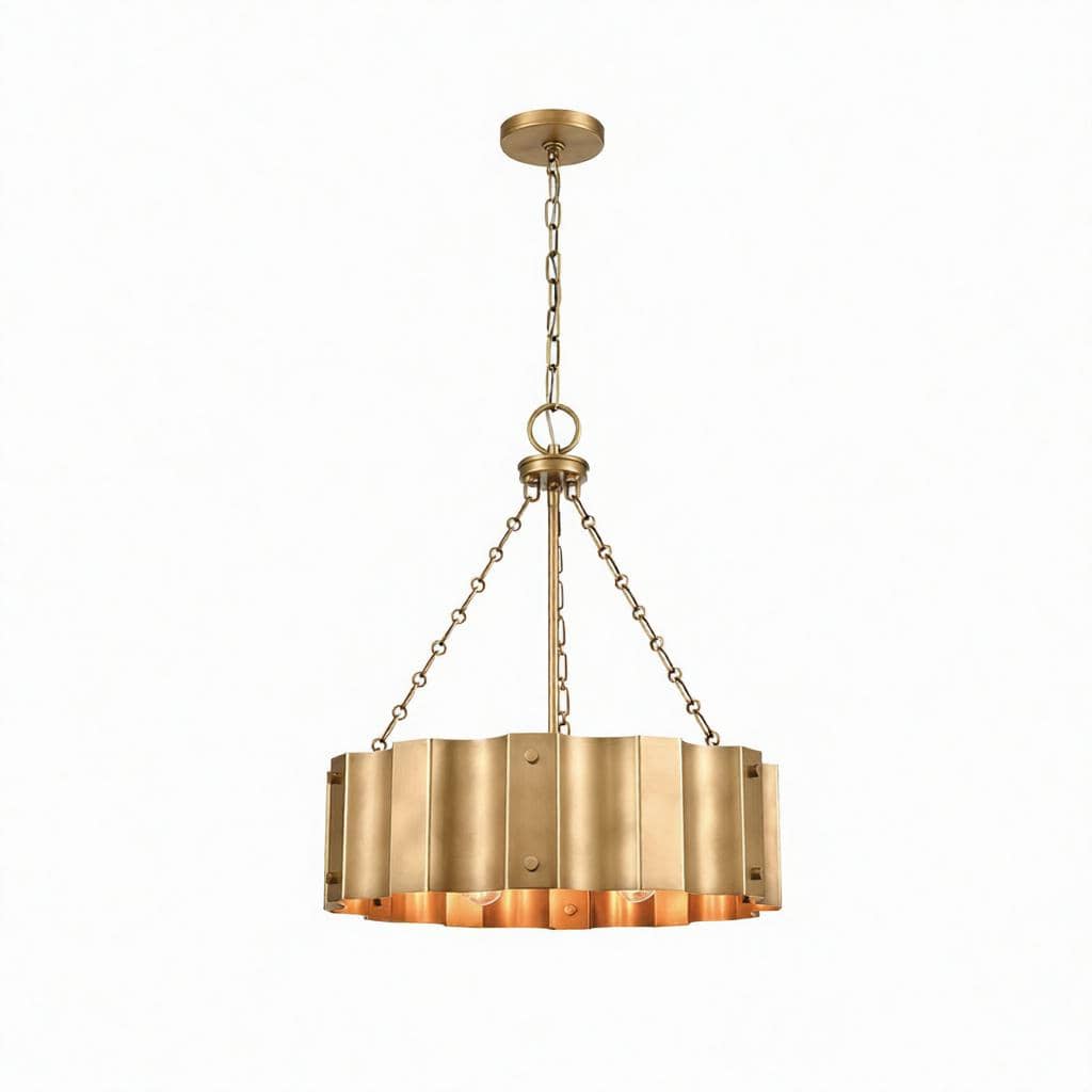 Visperas | Drum Chandelier - Detail View #2 | HomeCartel