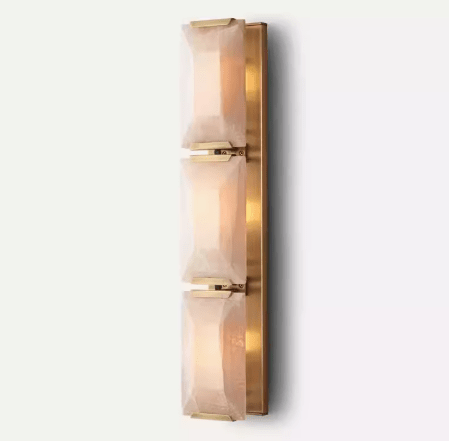 Cylara Une | Alabaster Wall Light - Detail View #4 | HomeCartel