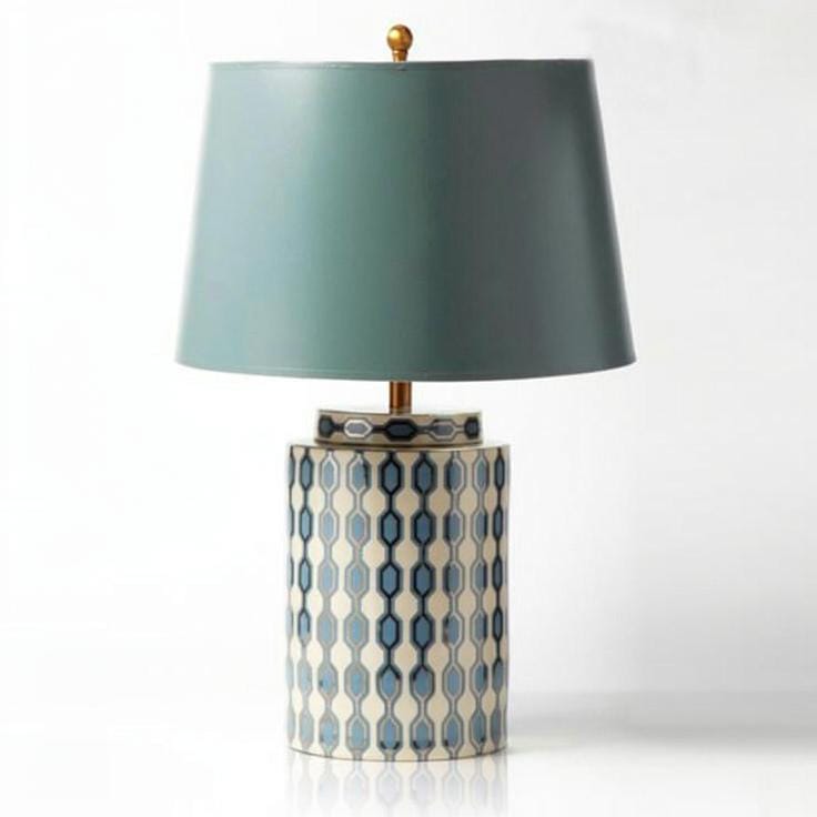 Pircke | Shaded Table Lamp - Detail View #2 | HomeCartel