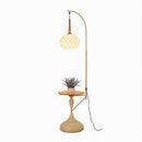 Halvessa | Integrated Shelf Floor Lamp