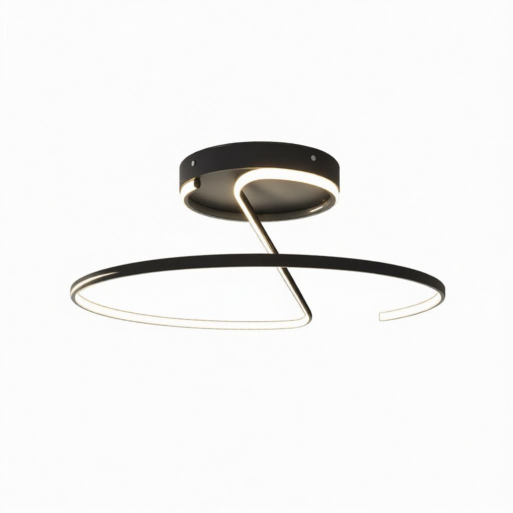 Sylfara | Semi Flush Mounted Light - Detail View #6 | HomeCartel
