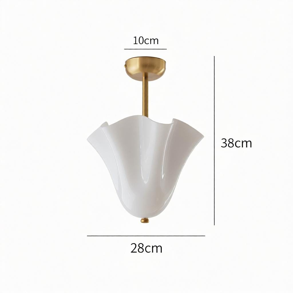 Lyrenveil B I Semi Flush Mounted Light