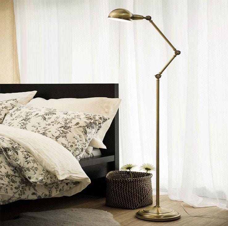 Meronze | Floor Lamp Swing Arm - Detail View #2 | HomeCartel