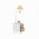 Ulveryn | Integrated Shelf Floor Lamp
