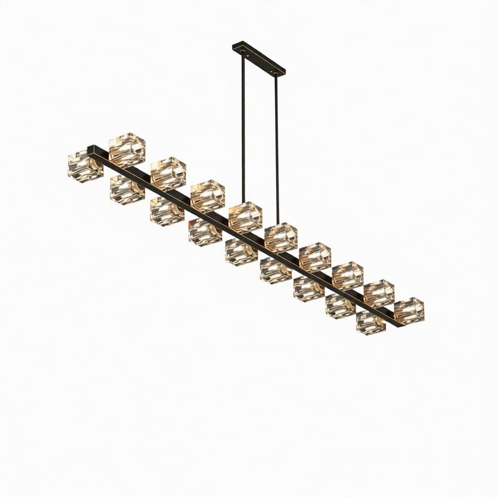 Klebs Une | Linear Chandelier - Detail View #5 | HomeCartel
