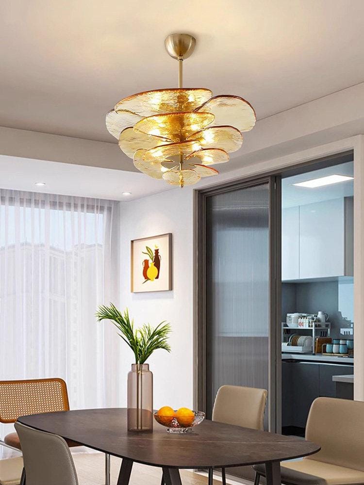 Trivena | Semi Flush Mounted Light - Detail View #4 | HomeCartel