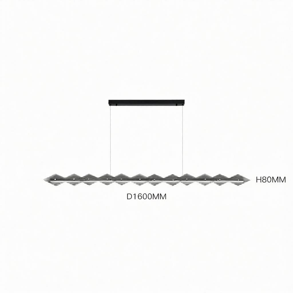 Albiar Deux | Linear Chandelier - Detail View #5 | HomeCartel