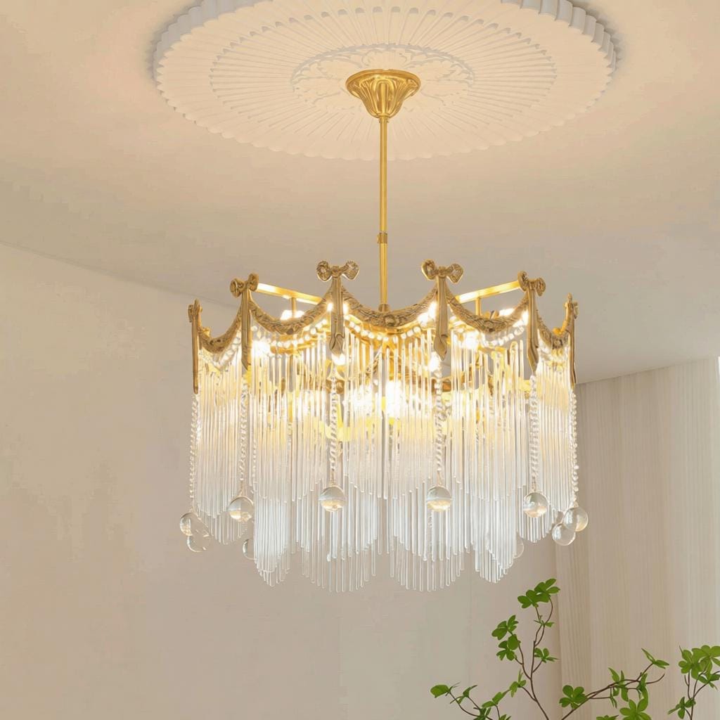 Celora | Crystal Chandelier - Detail View #2 | HomeCartel