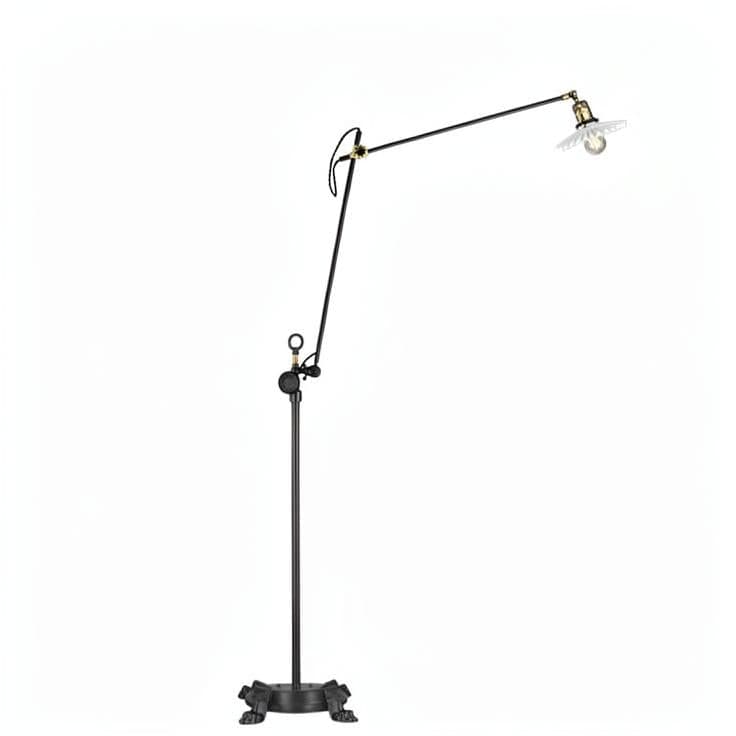 Quastro | Floor Lamp Swing Arm - Home Cartel ®