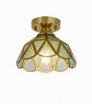 Terinor Deux | Semi Flush Mounted Light