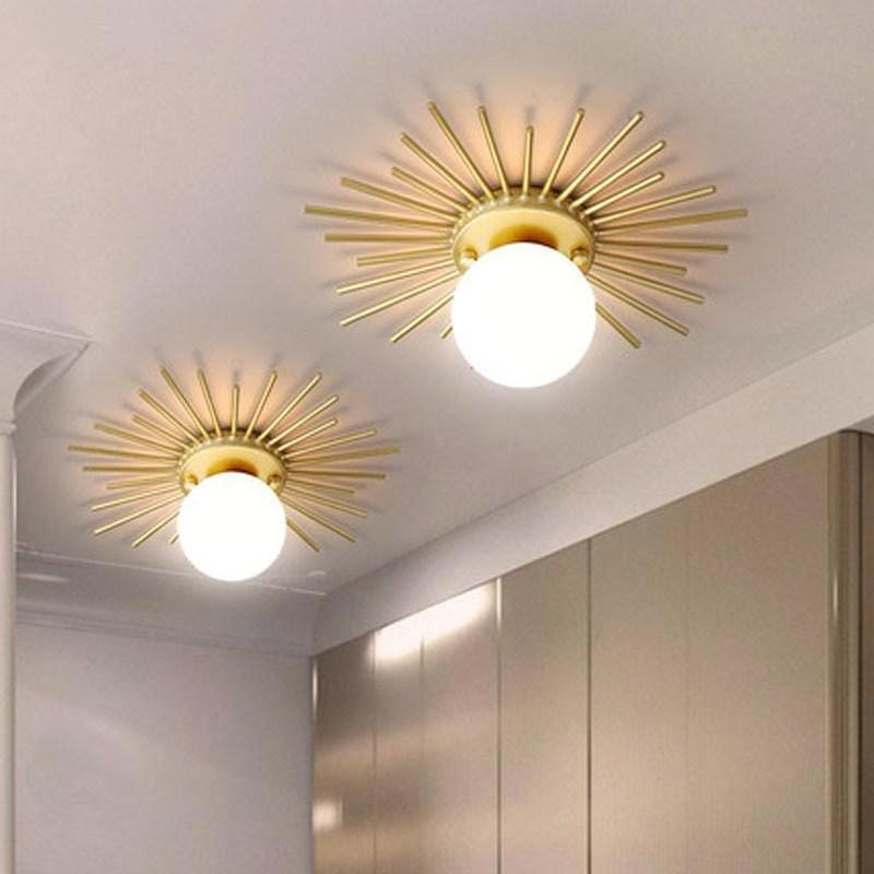 Elrenai | Semi Flush Mounted Light - Detail View #2 | HomeCartel