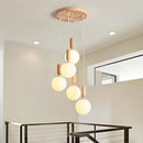 Illumena | Wood Cluster Chandelier