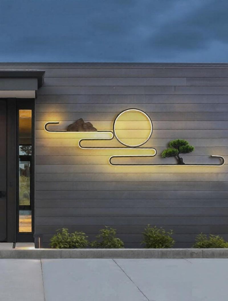 Halvenira | Outdoor Wall Light