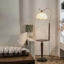 Virellune A | Integrated Shelf Floor Lamp