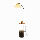 Caelenris | Integrated Shelf Floor Lamp