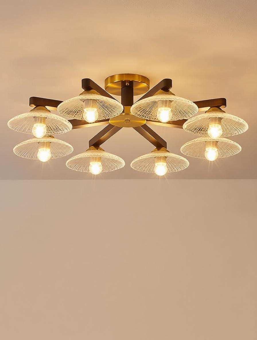 Lansor | Semi Flush Mounted Light - Detail View #2 | HomeCartel