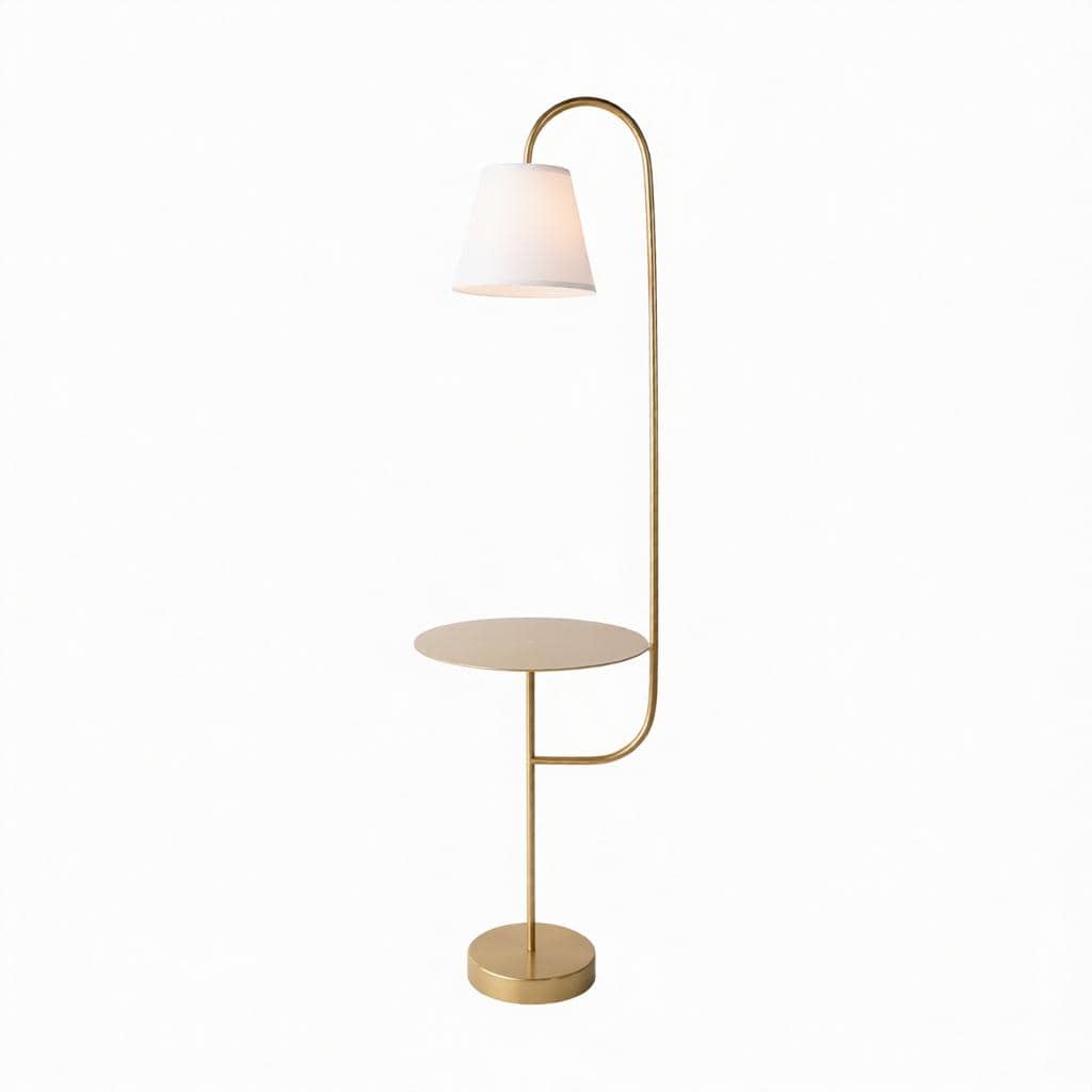 Elaneth A | Integrated Shelf Floor Lamp - Modern Floor Lamp | HomeCartel Philippines