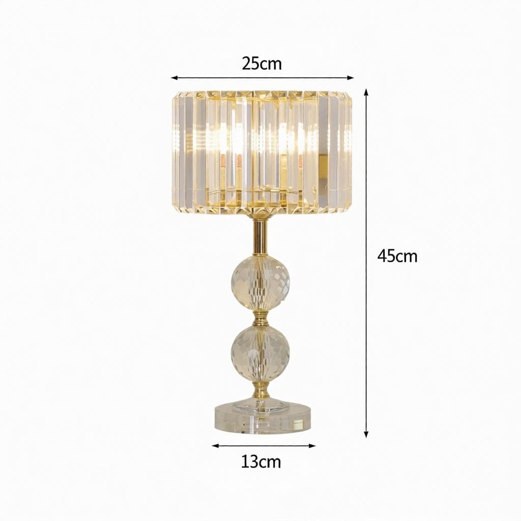 Ildenre Deux I Crystal Table Lamp - Detail View #6 | HomeCartel
