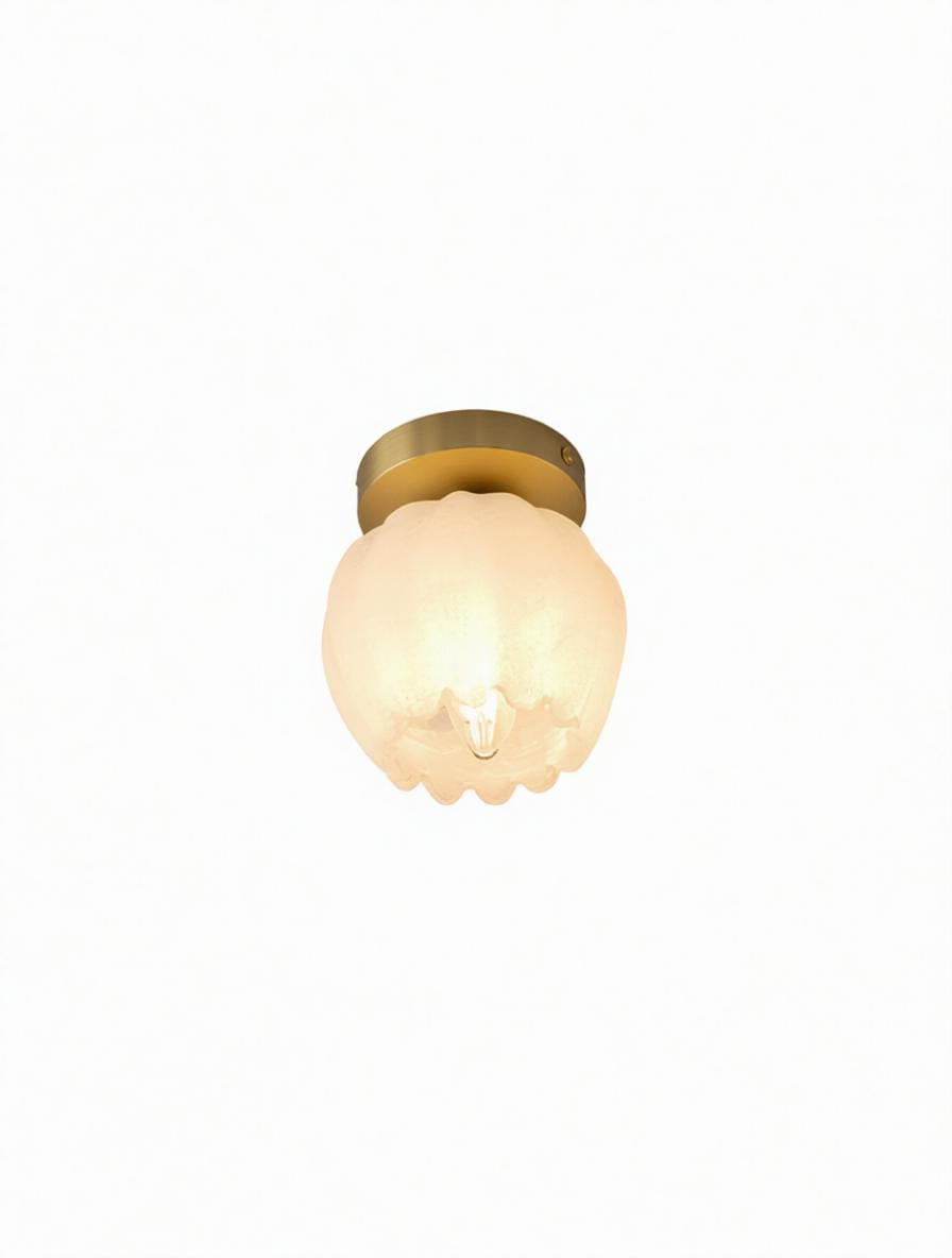 Ruril Deux | Alabaster Semi Flush Mounted Light - Modern Semi Flush Mounted Light | HomeCartel Philippines