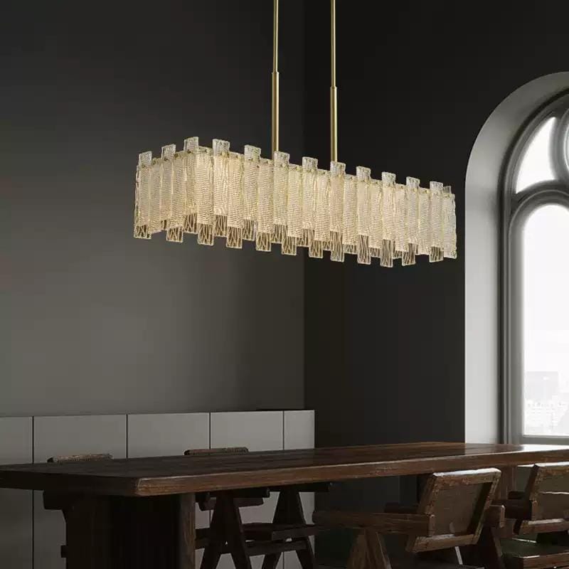 Novic A | Linear Chandelier - Detail View #4 | HomeCartel