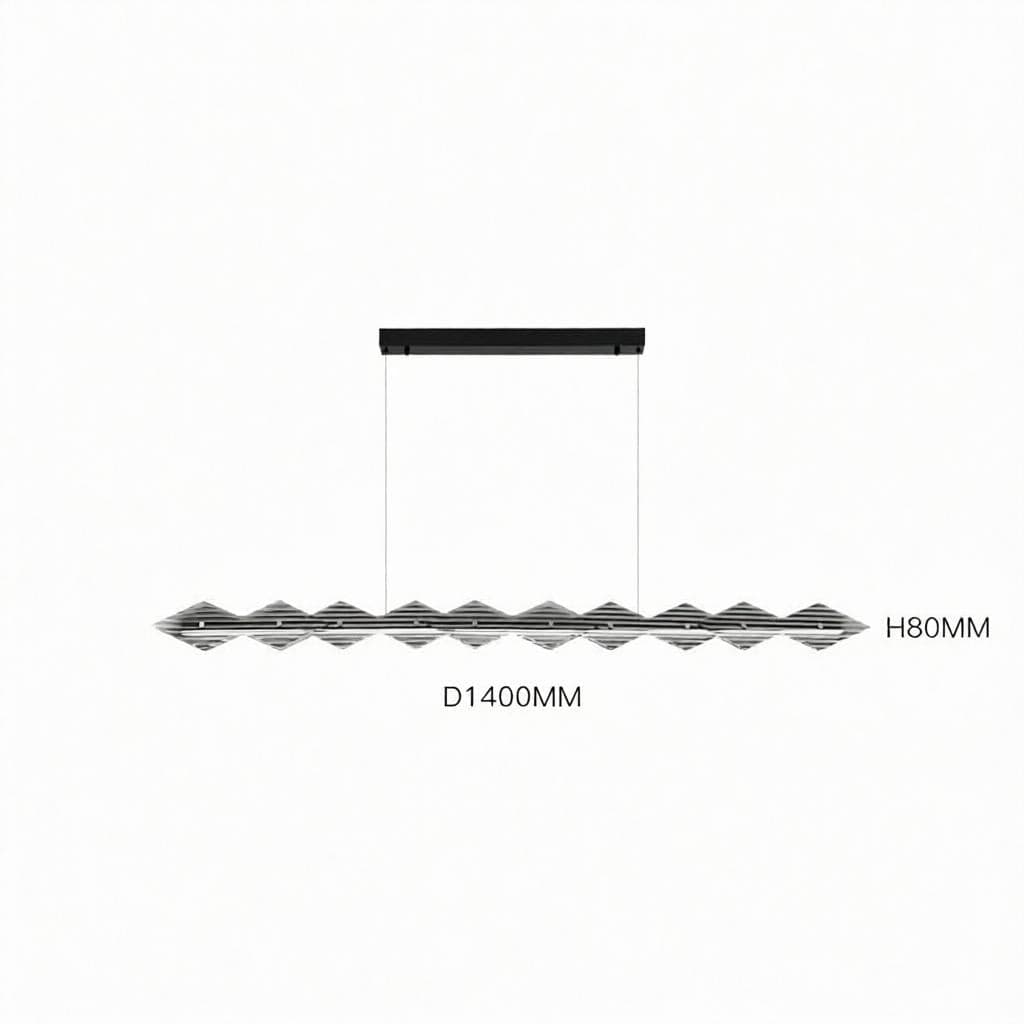 Albiar Deux | Linear Chandelier - Detail View #4 | HomeCartel