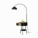 Drevalyn | Integrated Shelf Floor Lamp