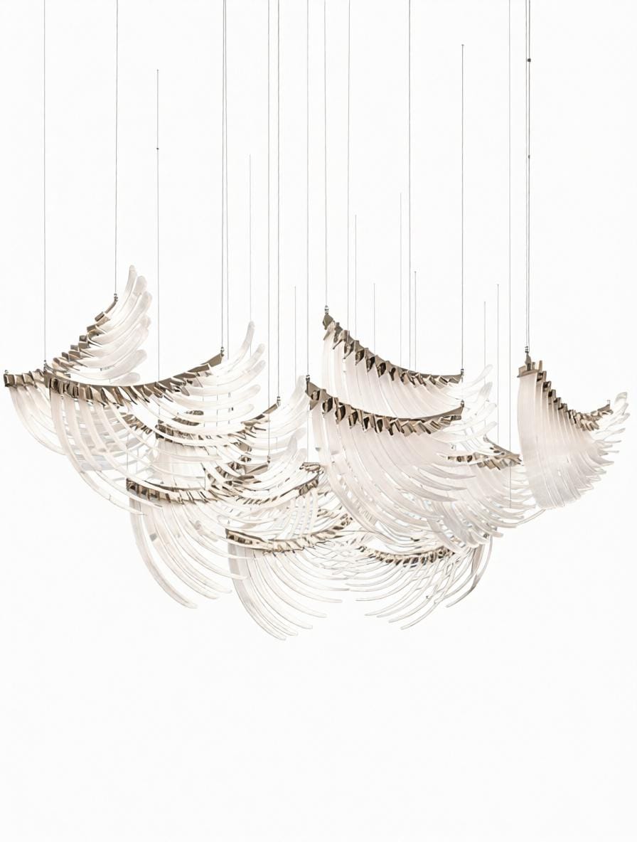 Tainelir I Cluster Chandelier - Detail View #2 | HomeCartel