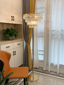 Revenis Une I Crystal Floor Lamp