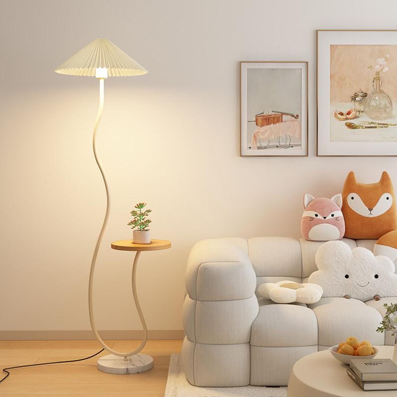 Amoria | Integrated Shelf Floor Lamp - Detail View #2 | HomeCartel