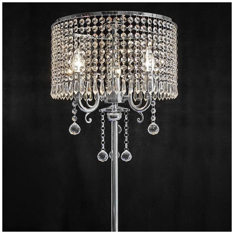 Nyrithra I Crystal Floor Lamp - Detail View #3 | HomeCartel