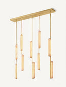 Valdrinrix B | Linear Alabaster Pendant Light