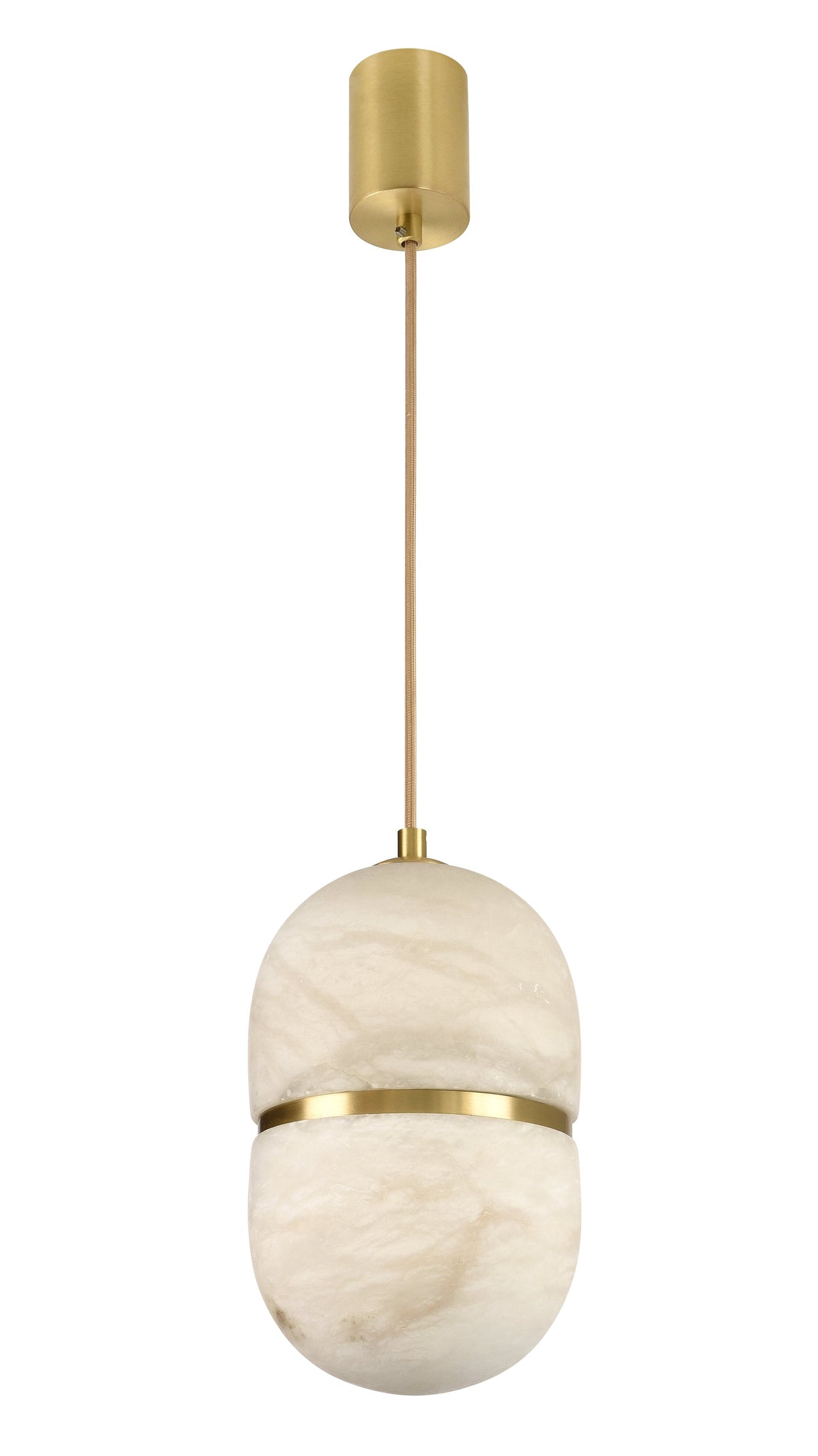 Iivessa | Alabaster Pendant Light - Detail View #2 | HomeCartel