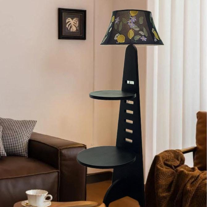 Melvarae | Integrated Shelf Floor Lamp - Detail View #3 | HomeCartel