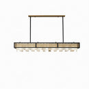 Orlasrix C | Alabaster Linear Chandelier