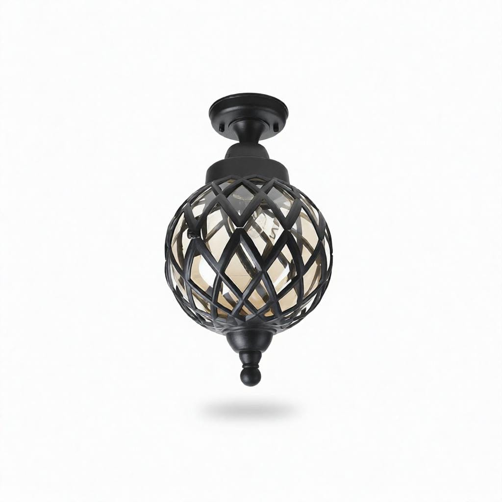 Kaenlyra Deux | Outdoor Semi Flush Mounted Light - Home Cartel ®