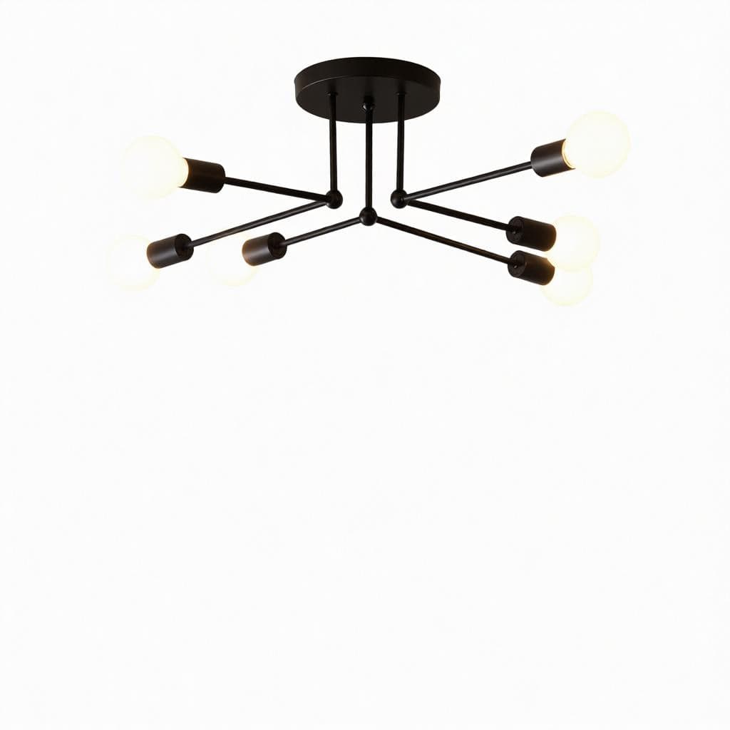 Bramic | Semi Flush Mounted Light - Detail View #4 | HomeCartel
